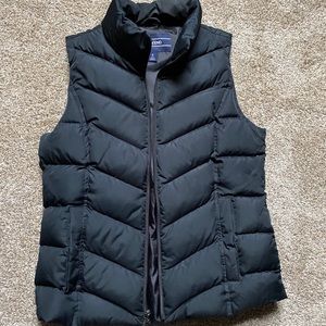 Lands’ End Black Vest